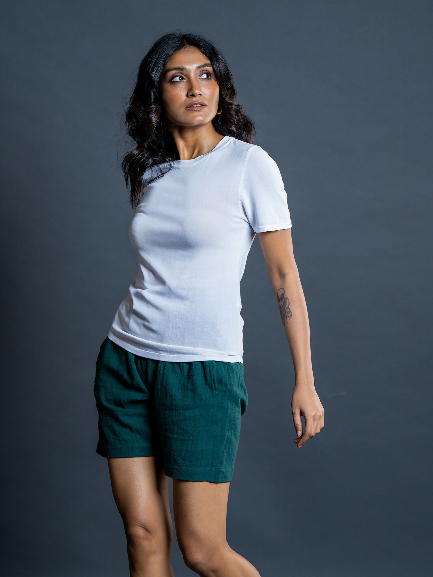 Elira Handwoven Kala Cotton Shorts