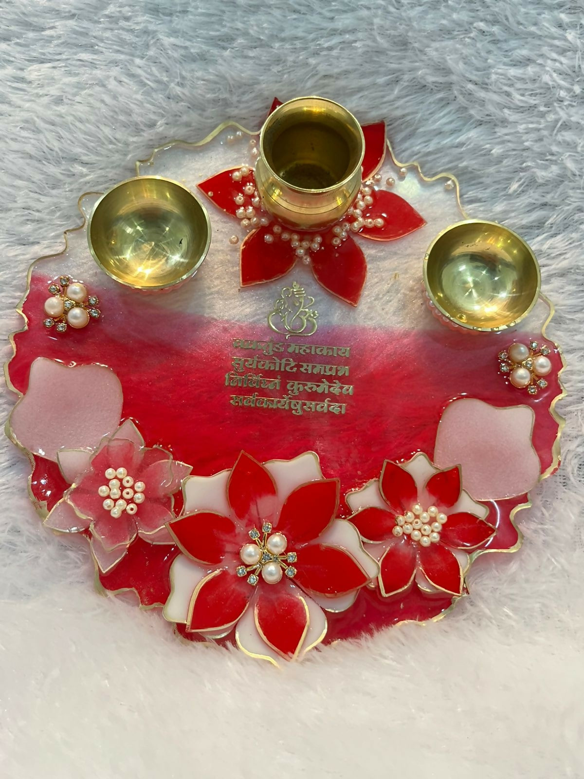 Resin Pooja Thali – Lumora