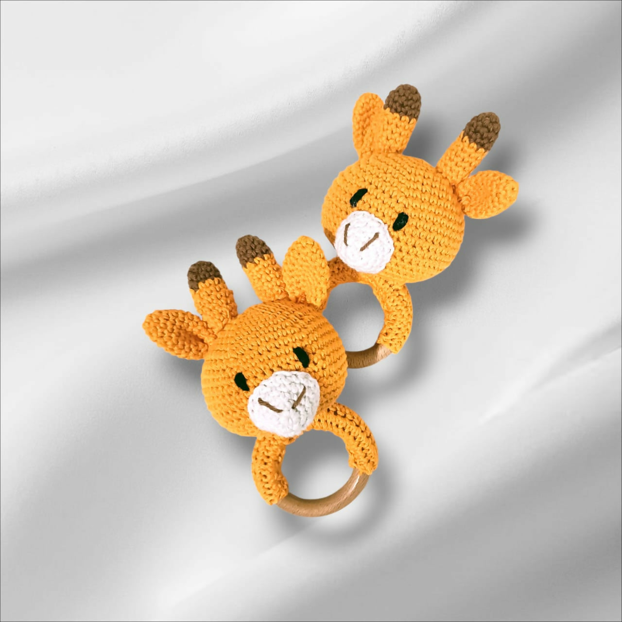 Safari Snuggles Rattle