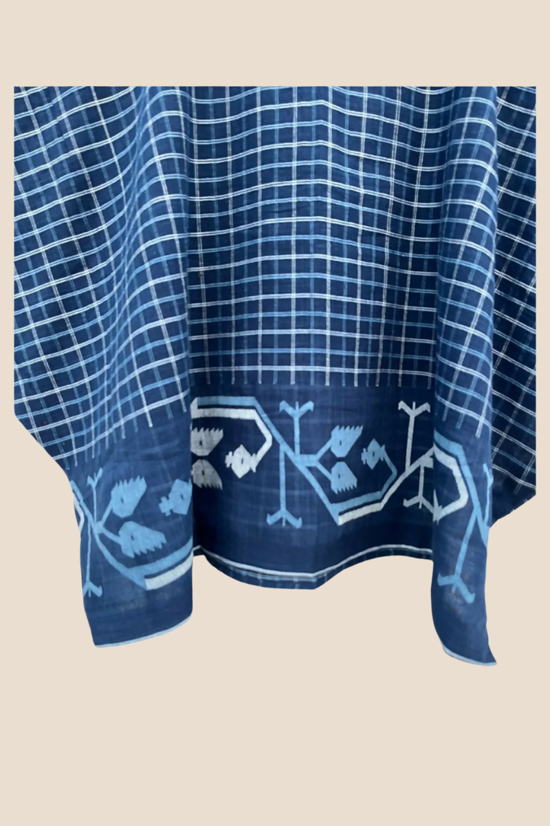 Short Kaftan - Blue Colour