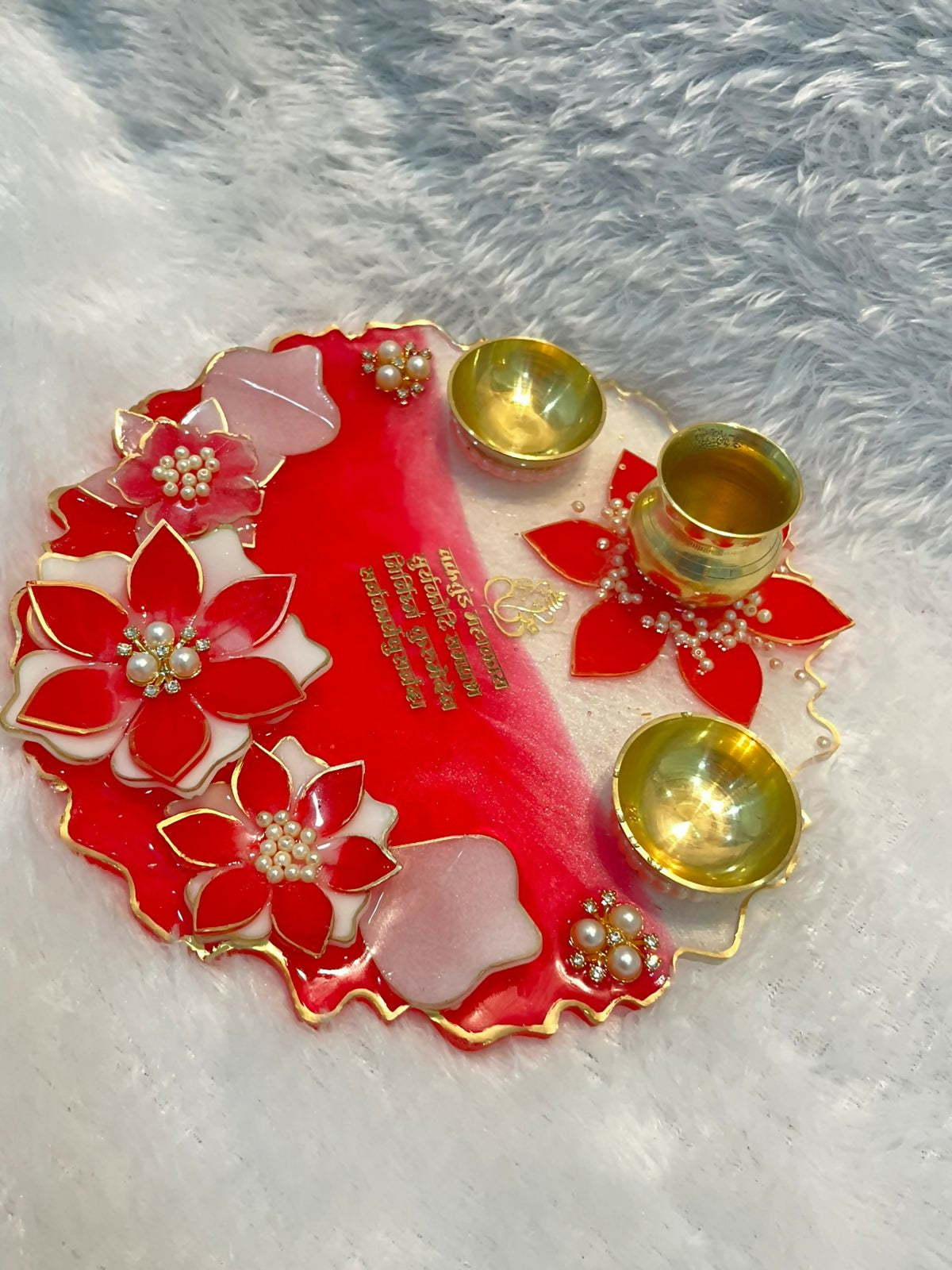 Resin Pooja Thali – Lumora