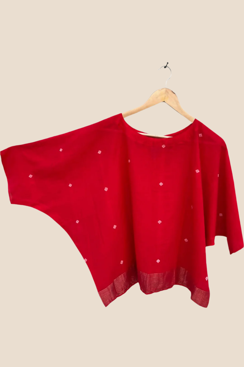 Short Kaftan - Red Colour