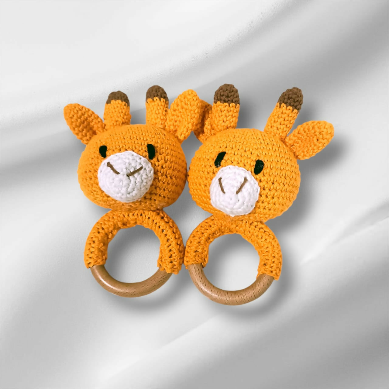 Safari Snuggles Rattle
